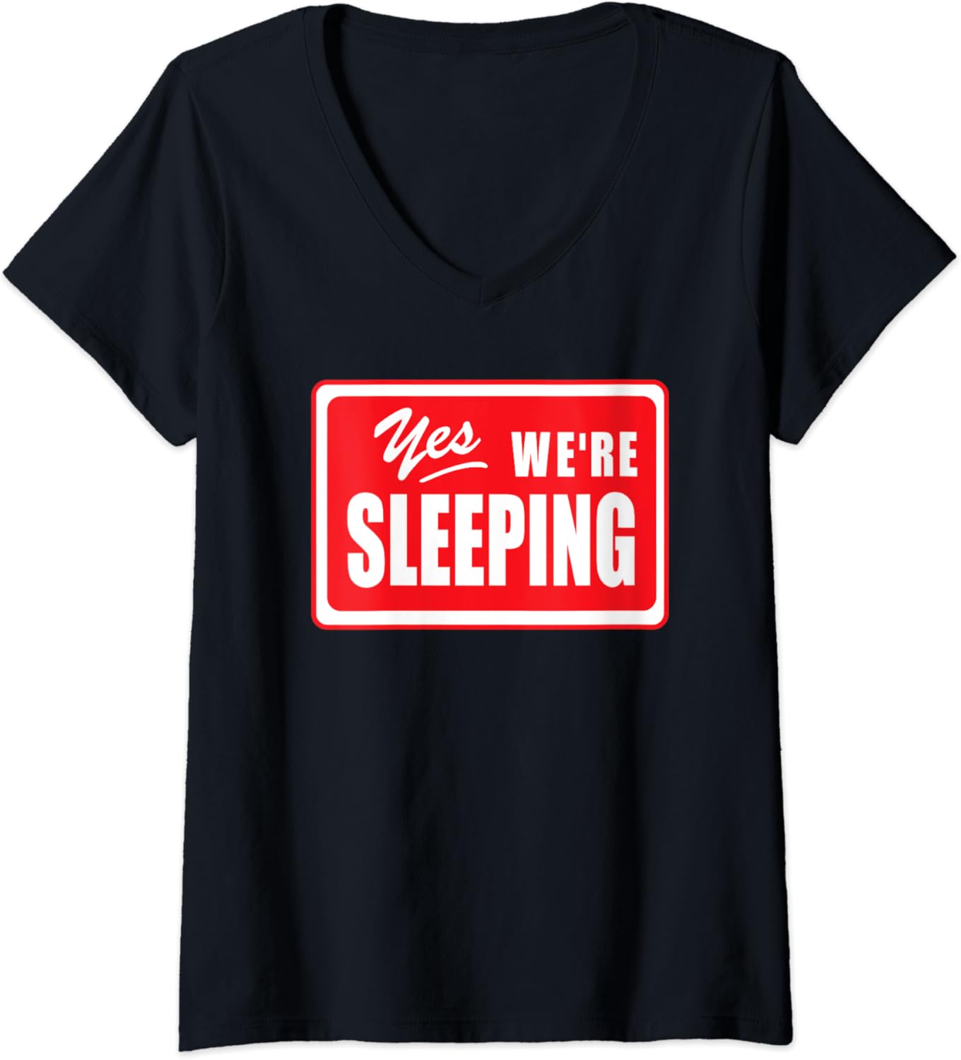 Womens Funny Womens Kids Classic Pajama Gift Sleep VNeck T